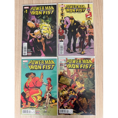 132 - POWER MAN AND IRON FIST Vol 3.  #1 - 4. Marvel Comics 2016. NM Condition. All Bagged & Boarded.