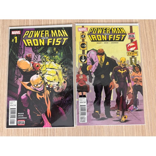 132 - POWER MAN AND IRON FIST Vol 3.  #1 - 4. Marvel Comics 2016. NM Condition. All Bagged & Boarded.