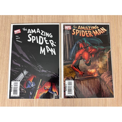 139 - AMAZING SPIDER-MAN - #548, 553, 578 & 581. Marvel Comics 2008 onwards. VFN Condition.