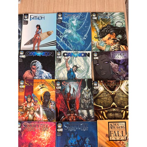 155 - 32 x Michael Turner/Aspen Comics Bundle featuring Fathom and Soulfire stories. 32 Comics in total, s... 