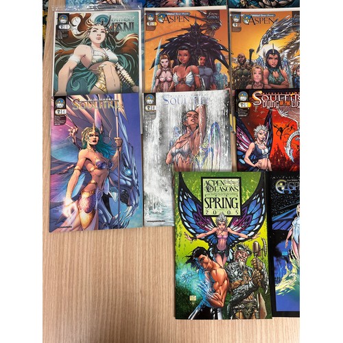 155 - 32 x Michael Turner/Aspen Comics Bundle featuring Fathom and Soulfire stories. 32 Comics in total, s... 