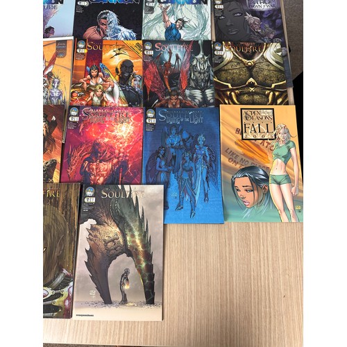 155 - 32 x Michael Turner/Aspen Comics Bundle featuring Fathom and Soulfire stories. 32 Comics in total, s... 