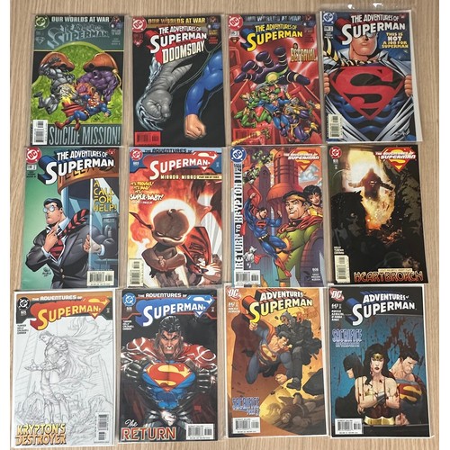 158 - SUPERMAN Vol.1 Bundle of 36 x DC Comics from 2001 onwards. Features #593-596, 598, 603, 606, 611, 62... 