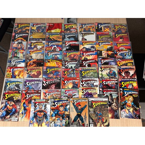 159 - SUPERMAN Vol. 2 Bundle - 60 Comics from 2000 onwards, includes some minor keys. Features #153,154,16... 