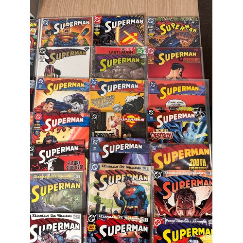 159 - SUPERMAN Vol. 2 Bundle - 60 Comics from 2000 onwards, includes some minor keys. Features #153,154,16... 