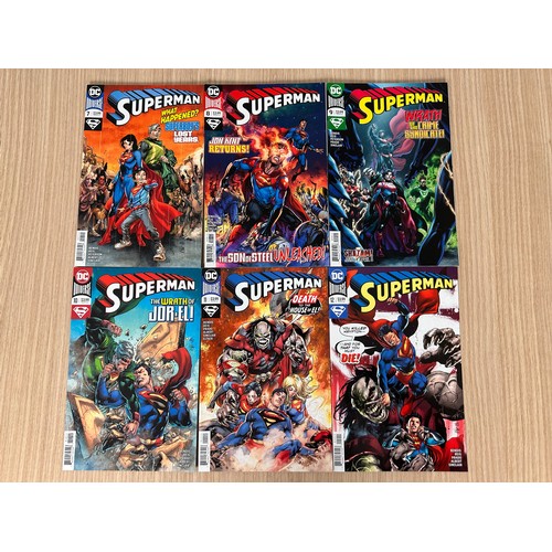 161 - SUPERMAN Vol.5 - #1-18. Complete set of consecutive comics. DC Comics 2018 onwards. VFN Condition.