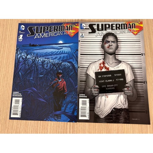 163 - SUPERMAN AMERICAN ALIEN #1 - 7. Complete set. DC Comics 2016. FN Condition.