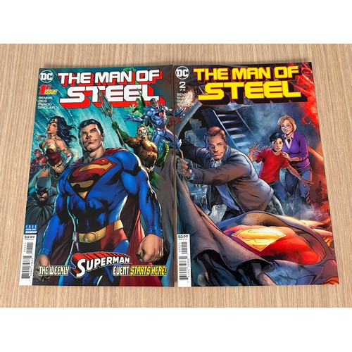 164 - SUPERMAN: THE MAN OF STEEL #1 - 6. Complete set. DC Comics 2018. VFN Condition.