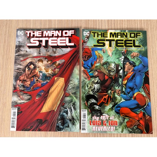 164 - SUPERMAN: THE MAN OF STEEL #1 - 6. Complete set. DC Comics 2018. VFN Condition.