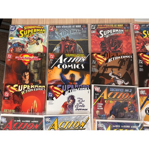 168 - ACTION COMICS BUNDLE - 35 comics from 2001 - 2007. Includes some minor keys. Features #779-782,793,7... 