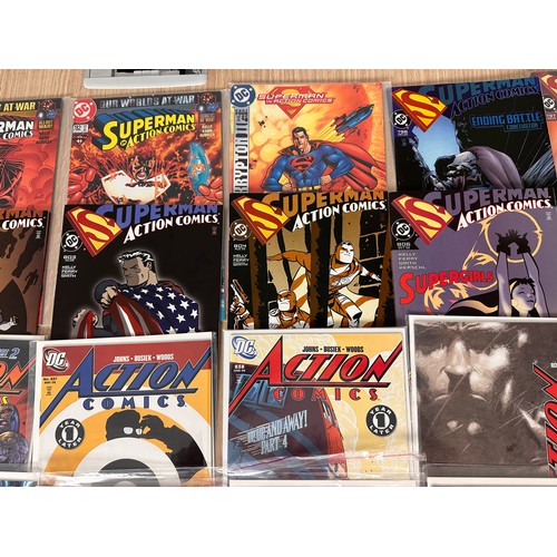 168 - ACTION COMICS BUNDLE - 35 comics from 2001 - 2007. Includes some minor keys. Features #779-782,793,7... 