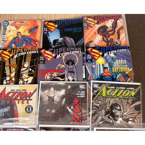 168 - ACTION COMICS BUNDLE - 35 comics from 2001 - 2007. Includes some minor keys. Features #779-782,793,7... 