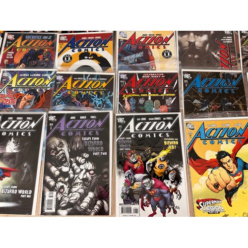 168 - ACTION COMICS BUNDLE - 35 comics from 2001 - 2007. Includes some minor keys. Features #779-782,793,7... 