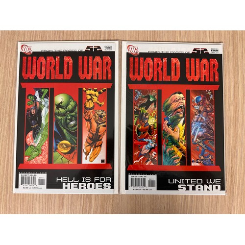 172 - '52' World War III #1 - 4 - Complete DC Comics Set. 2007. All Bagged & Boarded NM Condition