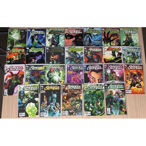 173 - GREEN LANTERN Vol. 4 2006 DC Comics #1 - 27 excluding #25. Many Bagged & Boarded. VFN Condition.  26... 