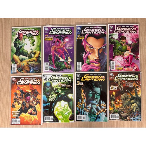 173 - GREEN LANTERN Vol. 4 2006 DC Comics #1 - 27 excluding #25. Many Bagged & Boarded. VFN Condition.  26... 