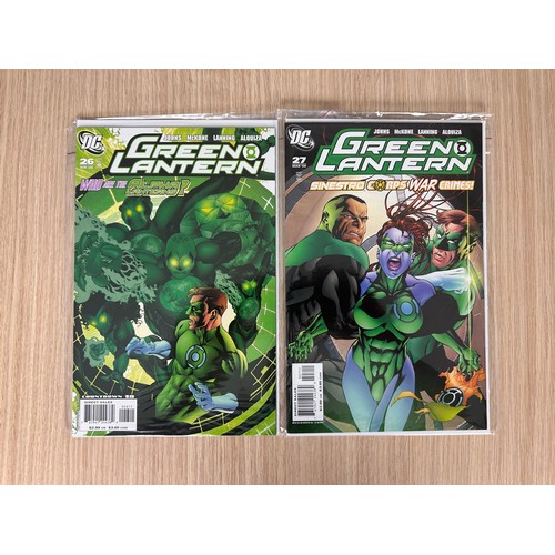 173 - GREEN LANTERN Vol. 4 2006 DC Comics #1 - 27 excluding #25. Many Bagged & Boarded. VFN Condition.  26... 