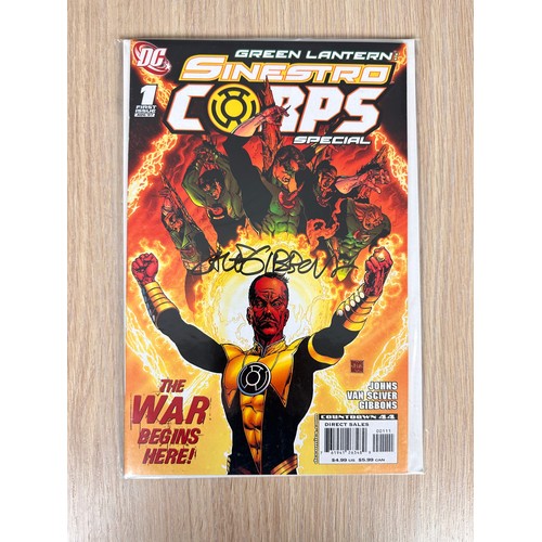 175 - GREEN LANTERNS CORPS #14 - #20 Plus Green Lantern Sinestro Corps #1. #14- 17 & #1 are SIGNED by arti... 