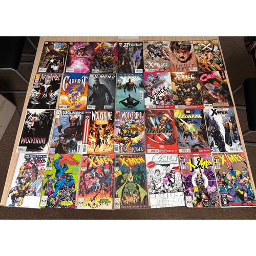 177 - X-MEN Related Bundle - 28 Comics including Uncanny X-Men, Wolverine, X-Men Prime #1 and many many mo... 