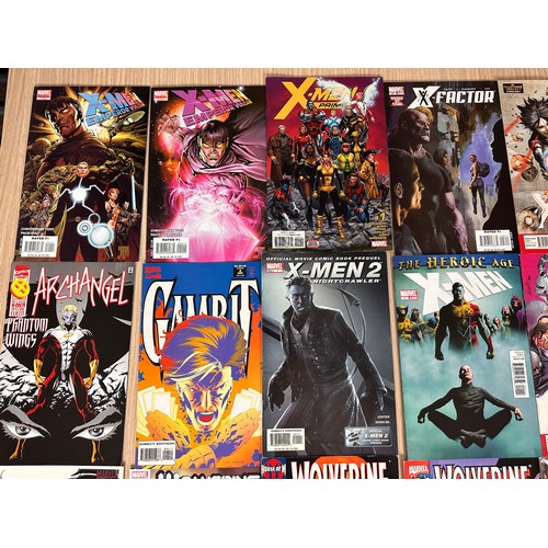 177 - X-MEN Related Bundle - 28 Comics including Uncanny X-Men, Wolverine, X-Men Prime #1 and many many mo... 