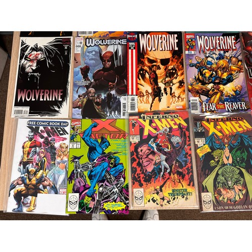 177 - X-MEN Related Bundle - 28 Comics including Uncanny X-Men, Wolverine, X-Men Prime #1 and many many mo... 