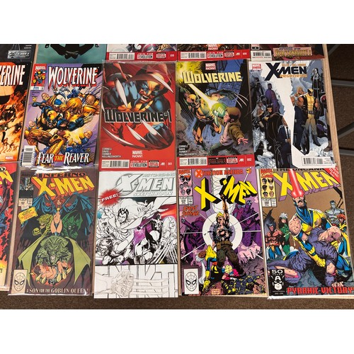 177 - X-MEN Related Bundle - 28 Comics including Uncanny X-Men, Wolverine, X-Men Prime #1 and many many mo... 