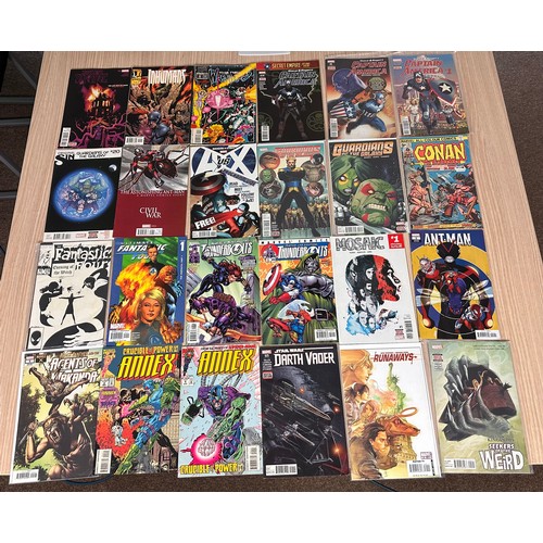 9 - MARVEL COMICS HUGE BUNDLE - 101 Comics from various decades, Featuring: Spider-Man, The Punisher, Hu... 