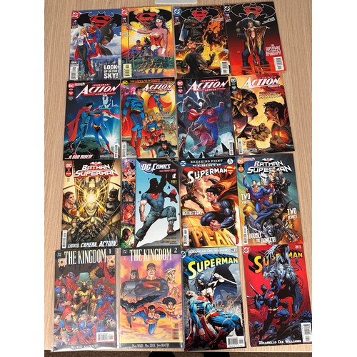 178 - SUPERMAN & SUPERMAN RELATED BUNDLE OF COMICS. 
43 x DC Comics in total. Various Decades. All FN/VFN ... 