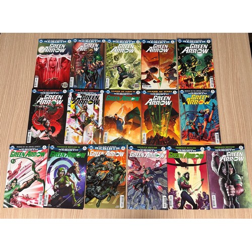 179 - GREEN ARROW VOL. #2 - 16 featuring 2 x cover versions of #2. DC Comics (2016) All VFN Condition. 16 ... 