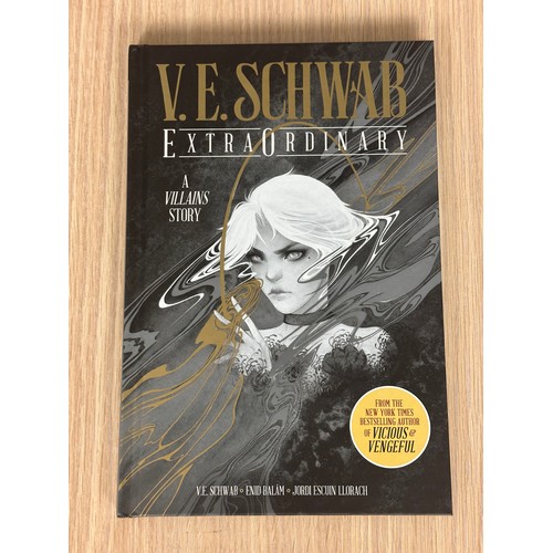 185 - ExtraOrdinary - V.E. Schwab Convention Limited Exclusive SIGNED Hardback Graphic Novel. As New Condi... 