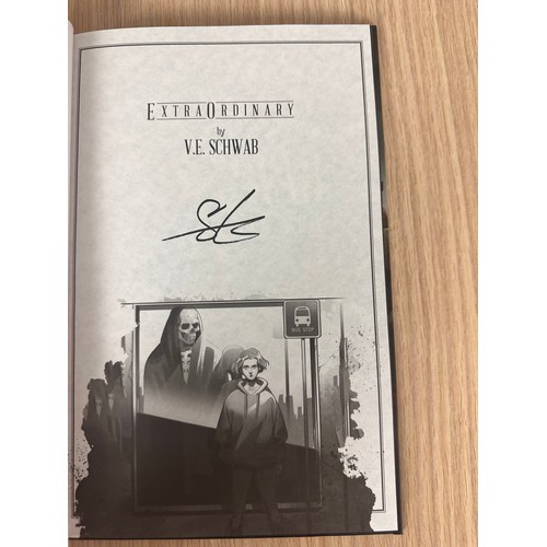 185 - ExtraOrdinary - V.E. Schwab Convention Limited Exclusive SIGNED Hardback Graphic Novel. As New Condi... 