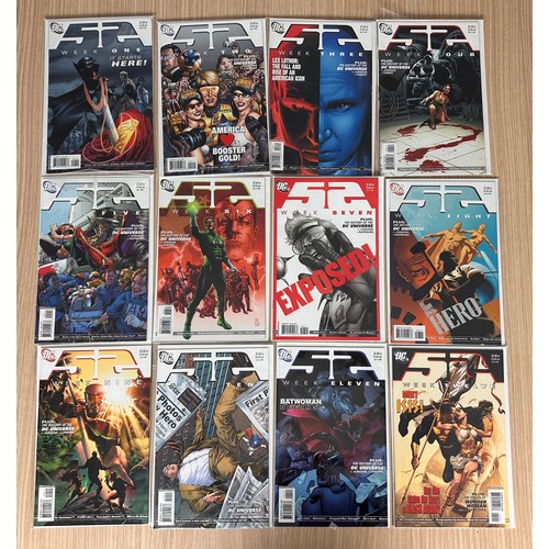 8 - 52 Complete Set DC Comics (2006/7). All Bagged & Boarded. All VFN/NM. Rare Complete Collection of al... 