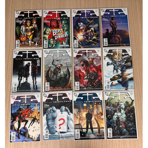 8 - 52 Complete Set DC Comics (2006/7). All Bagged & Boarded. All VFN/NM. Rare Complete Collection of al... 