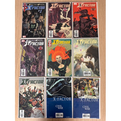 186 - X-FACTOR Vol.3 - #1 - 24 Complete run. Marvel Comics (2005). All NM Condition All bagged & Boarded.