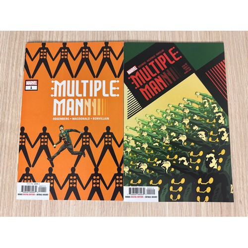 188 - MULTIPLE MAN # 1 - 5.Marvel Comics 2018. Complete Mini series set. VFN Condition.