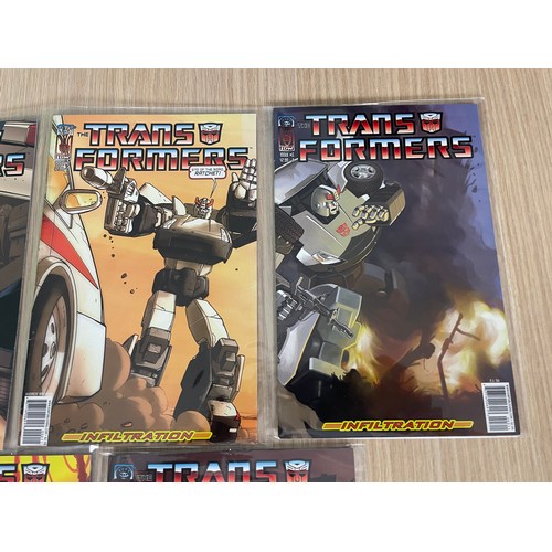 207 - Transformers Infiltration #0-6 (Complete set of comics). 2005. IDW Comics