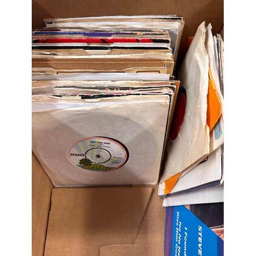 312 - 100+ 70's & 80's Vinyl Record 7