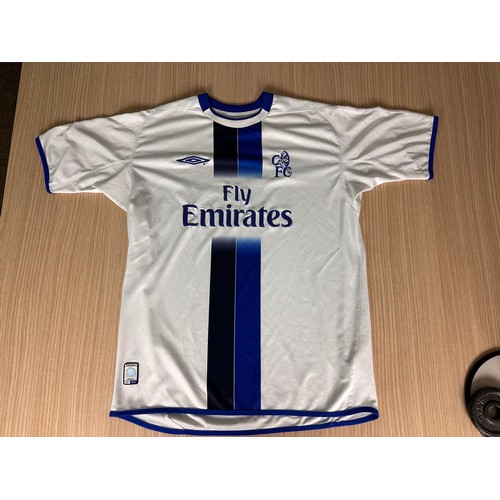 290 - CHELSEA 2003/2004 Away Football Shirt, Umbro. Size Large. Official Team Shirt. Very Good Condition.O... 