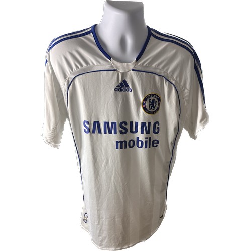 291 - CHELSEA 2006/2007 Away Football Shirt, Adidas, FA Cup winning season. Size Large. Official Authentic... 