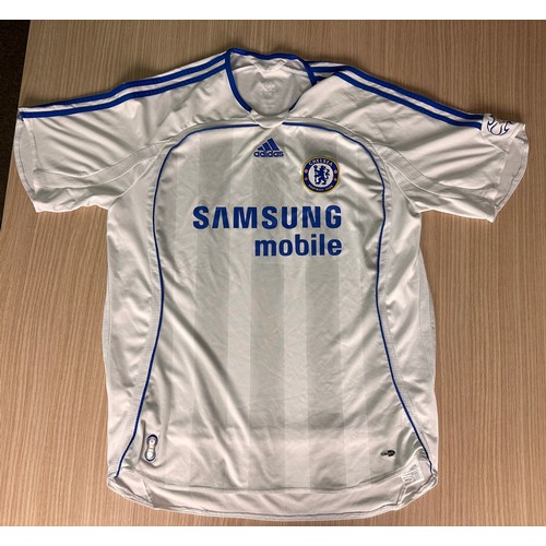 291 - CHELSEA 2006/2007 Away Football Shirt, Adidas, FA Cup winning season. Size Large. Official Authentic... 