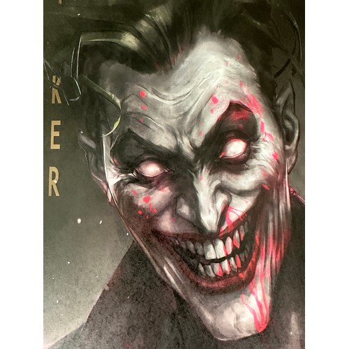 262 - The Joker Art Print. Stunning Print measuring 27cm x 42cm.