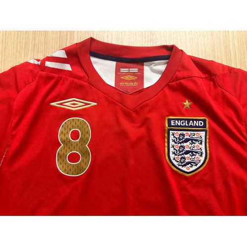 295 - ENGLAND 2006 Away Football Shirt, Umbro, Lampard 8. Size Large. Official Authentic Team Football shi... 