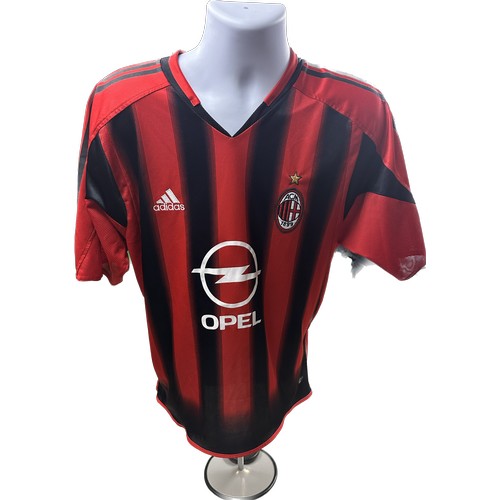 297 - AC MILAN, 2004-2005 Home Football Shirt, Adidas, Size Large. Official Authentic Team shirt. Excellen... 