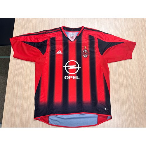 297 - AC MILAN, 2004-2005 Home Football Shirt, Adidas, Size Large. Official Authentic Team shirt. Excellen... 