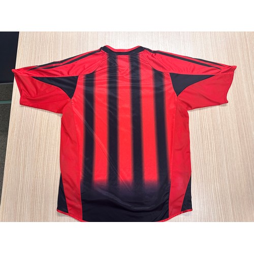 297 - AC MILAN, 2004-2005 Home Football Shirt, Adidas, Size Large. Official Authentic Team shirt. Excellen... 