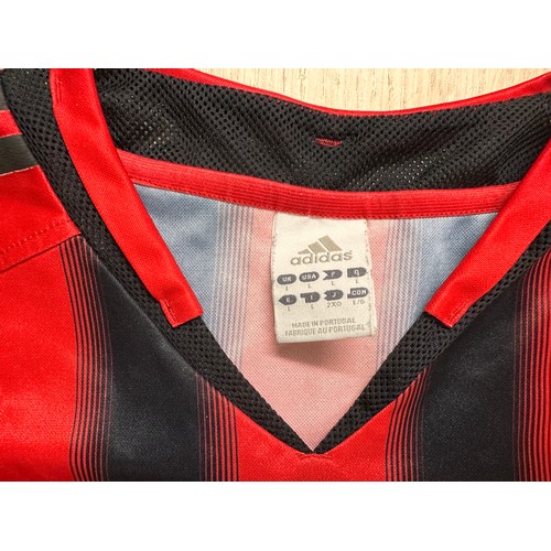 297 - AC MILAN, 2004-2005 Home Football Shirt, Adidas, Size Large. Official Authentic Team shirt. Excellen... 