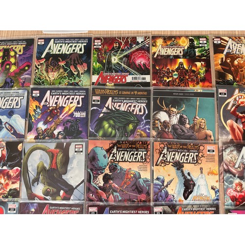 46 - Avengers Vol 8.  #1-36 (excluding #7 &9) additional variants of #1 and 3. 37 Comics in total. Includ... 