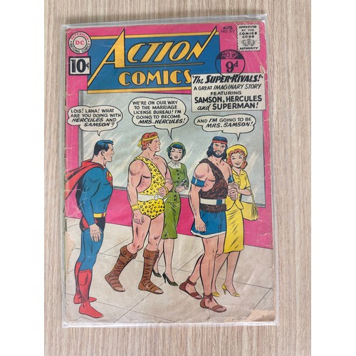 215 - Action Comics 1960’s bundle - #279,294,300,303,315 (1961-64). DC Comics. 5 x Silver Age Comics. VG/V... 