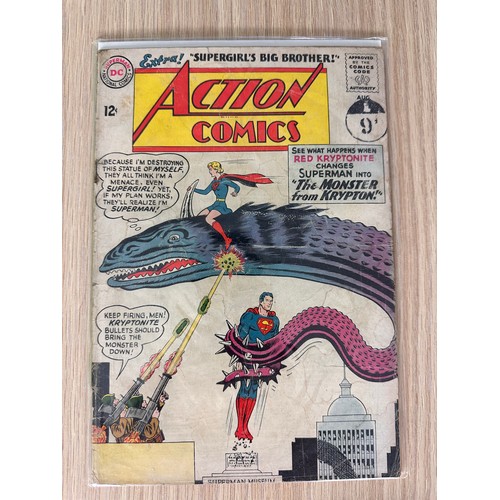 215 - Action Comics 1960’s bundle - #279,294,300,303,315 (1961-64). DC Comics. 5 x Silver Age Comics. VG/V... 