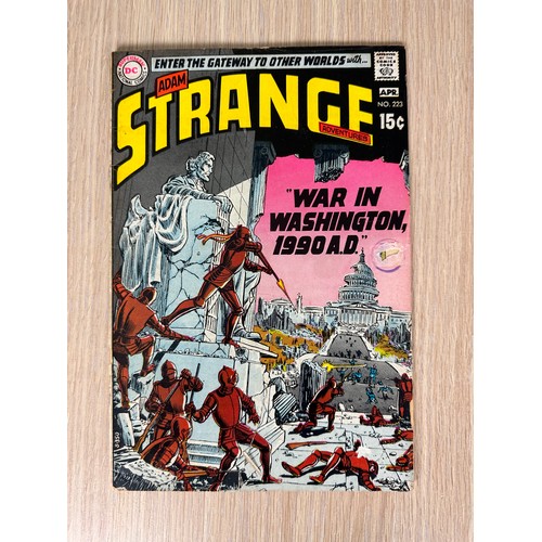 216 - Strange Adventures #223 (1970). Silver Age DC Comic. VG- Condition. Small Tear in front cover. Bagge... 